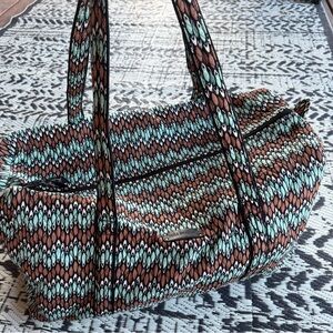 Very Bradley Sierra Stream Large Duffel Bag NWOT